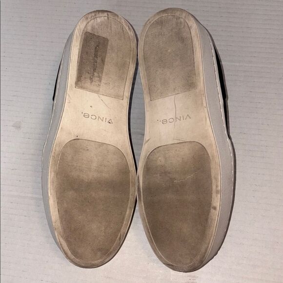VINCE Black Slip On Sneakers 7.5 - Picture 8 of 9